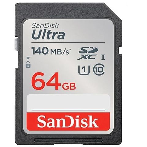 【南紡購物中心】 SanDisk 64GB 64G SDXC Ultra【140MB/s】SD U1 相機記憶卡