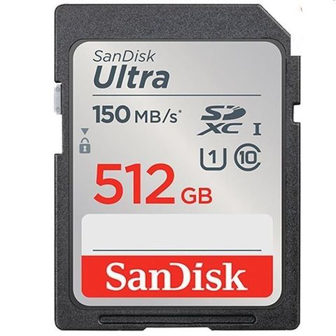 【南紡購物中心】 SanDisk 512GB 512G SDXC Ultra【150MB/s】SD U1 相機記憶卡