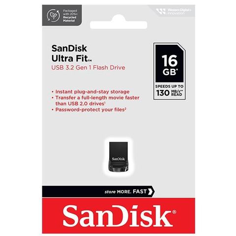 SanDisk 16GB 16G Ultra Fit CZ430-016G  CZ430 130MB/s USB 隨身碟