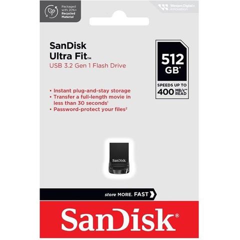 SanDisk 512GB 512G Ultra Fit CZ430-512G 130MB/s USB 隨身碟