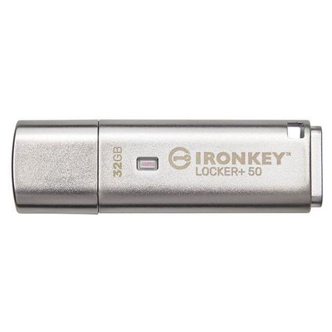 【南紡購物中心】 金士頓 Kingston 32GB 32G IKLP50/32GB IronKey Locker+ 50 加密隨身碟