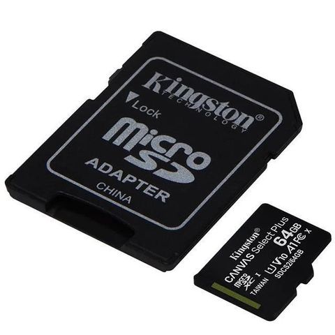 【南紡購物中心】 士頓 KINGSTON 64GB 64G microSDXC 100MB/s Plus UHS U1 手機 記憶卡