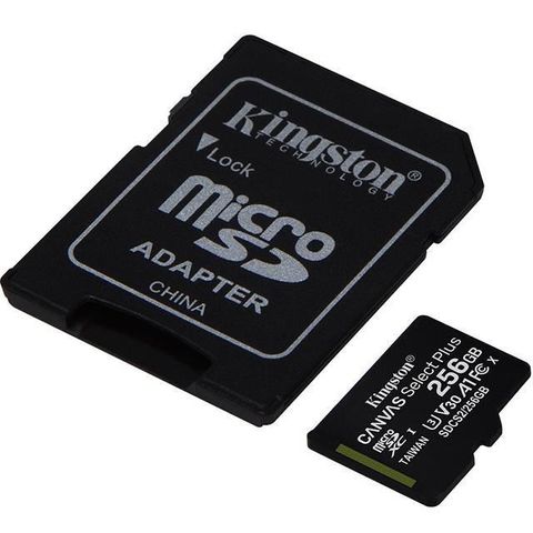 【南紡購物中心】 金士頓 KINGSTON 256GB 256G microSDXC 100MB/s Plus UHS U1 手機 記憶卡