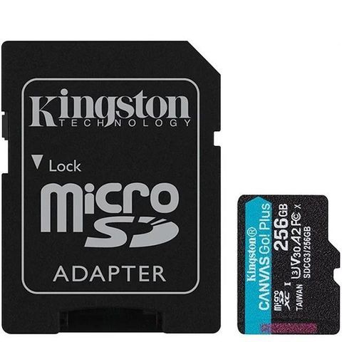 【南紡購物中心】 金士頓 KINGSTON 256G 256GB microSDXC Canvas Go Plus 170MB/s U3 A2 V30 記憶卡