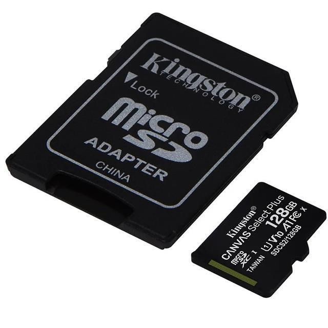 Kingston 金士頓 【南紡購物中心】 士頓  128GB 128G microSDXC 100MB/s Plus UHS U1 手機 記憶卡