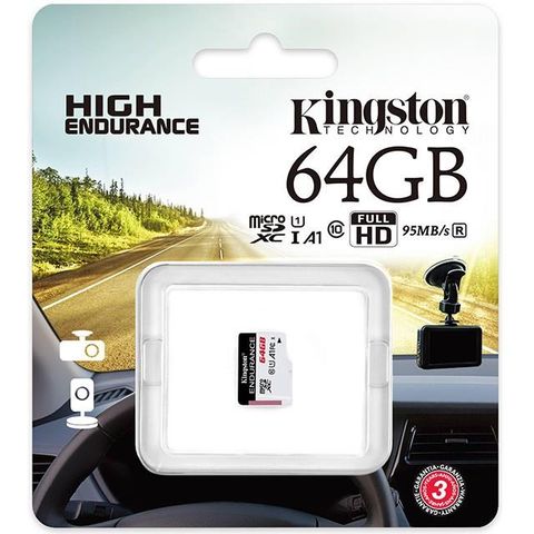 金士頓 KINGSTON 64G 64GB microSDXC Endurance 95MB/s U1 A1 記憶卡