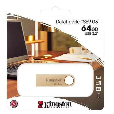 Kingston 金士頓 64GB DTSE9G3 DataTraveler SE9 G3 USB 3.2 隨身碟