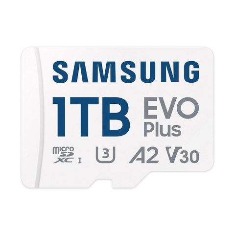 Samsung 三星 EVO PLUS microSDXC UHS-I(U3) 1TB記憶卡(MB-MC1T0SA/APC)