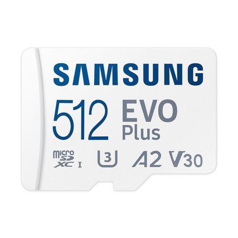 Samsung 三星 EVO PLUS microSDXC UHS-I(U3) 512GB記憶卡(MB-MC512KA/APC)