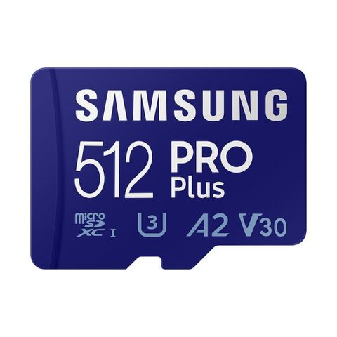 Samsung 三星 PRO Plus microSDXC UHS-I(U3) 512GB記憶卡(MB-MD512SA/APC)