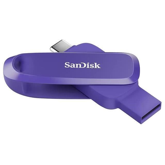 SanDisk 晟碟 SanDisk_晟碟 128G 128GB Phone Drive TYPE C/A SDDDC6 紫色 USB 3.2 雙頭隨身碟