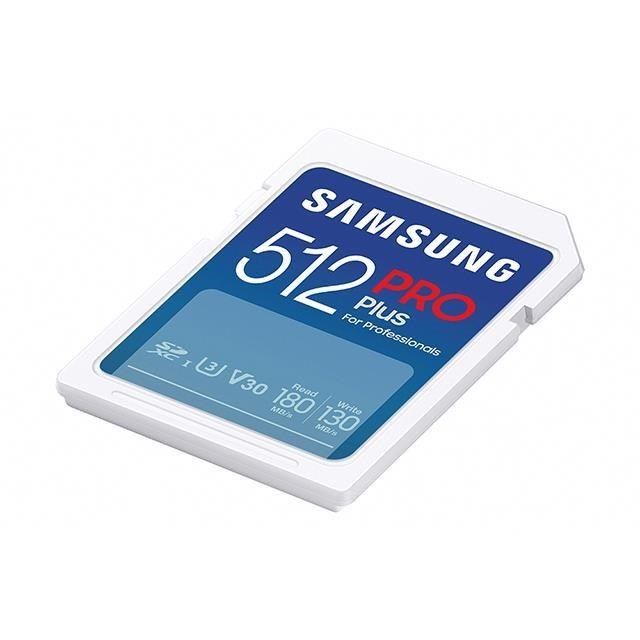 Samsung 三星 PRO Plus SDXC UHS-I(U3) 512G記憶卡(MB-SD512SB)