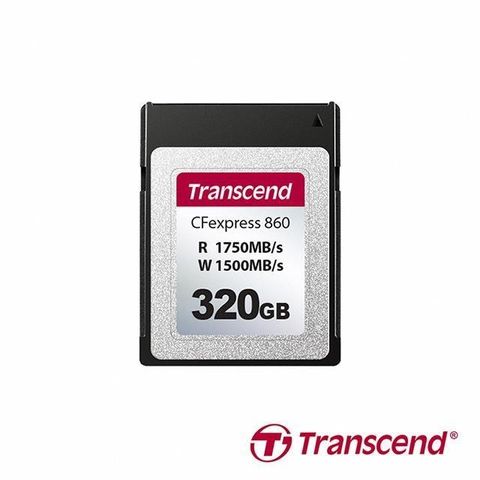 Transcend CFexpress 860 Type B 高速記憶卡 320GB 公司貨