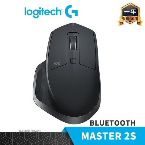 【南紡購物中心】 Logitech 羅技 MX Master 2s 黑色 藍牙無線滑鼠
