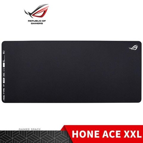 ASUS 華碩 【南紡購物中心】 ROG HONE ACE 三防混和亂紋布電競鼠墊 XXL