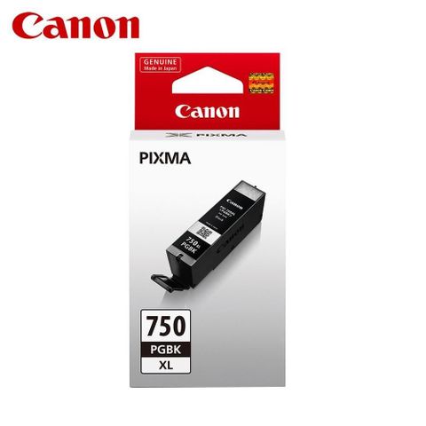 Canon 佳能 PGI-750XL PGBK 原廠黑色高容量墨水匣