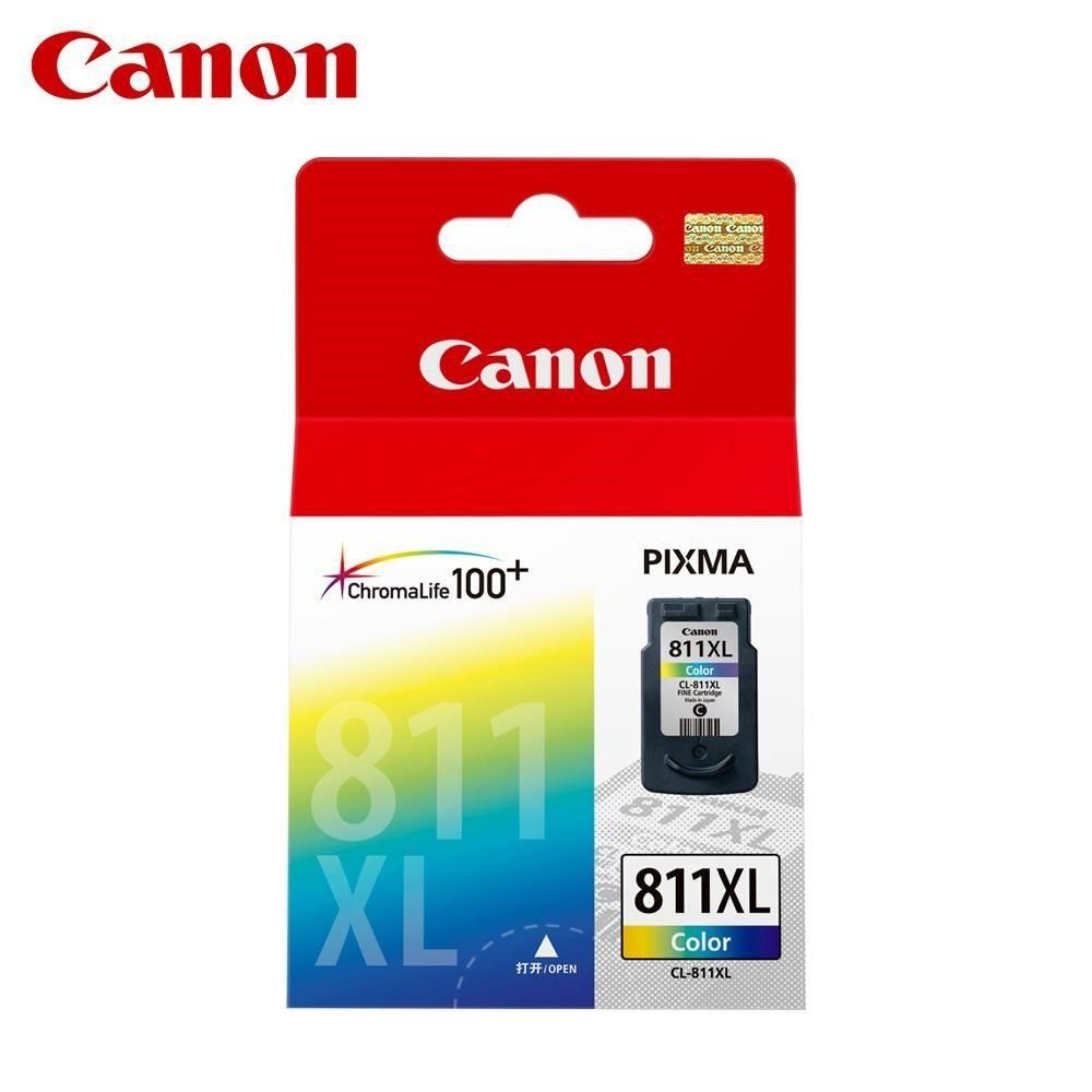 Canon 佳能 Canon_佳能<br />CL-811XL 原廠黑色墨水匣 CL811XL