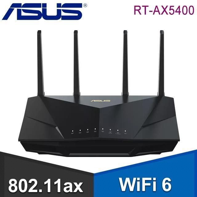 ASUS 華碩 【南紡購物中心】   RT-AX5400 AX5400 Ai Mesh WI-FI 6 雙頻無線路由器 分享器