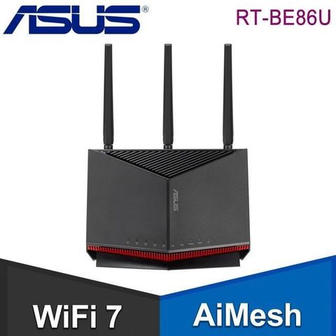 ASUS 華碩 RT-BE86U 雙頻 WiFi 7 可擴充路由器