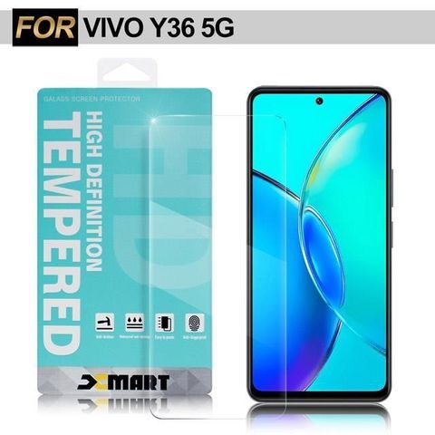 Xmart 【南紡購物中心】 XM VIVO Y36 5G 薄型 9H 玻璃保護貼-非滿版