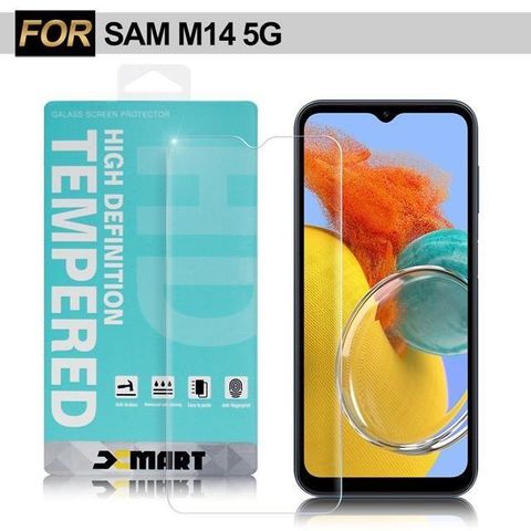 Xmart 【南紡購物中心】  Samsung Galaxy M14 薄型 9H 玻璃保護貼-非滿版