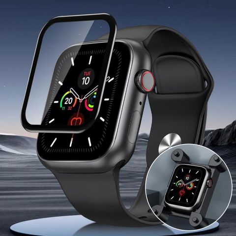 TOTU 【南紡購物中心】 Apple Watch 38/40/41/42/44/45/49mm 高清保護貼保護膜 定位器 PG-7系列 拓途