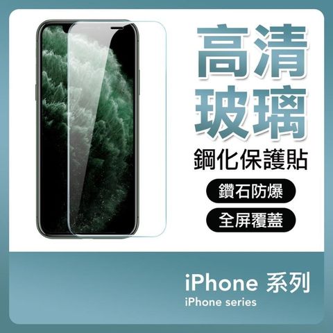 3入組 iPhone 透明防爆螢幕貼 鋼化玻璃貼 高清膜