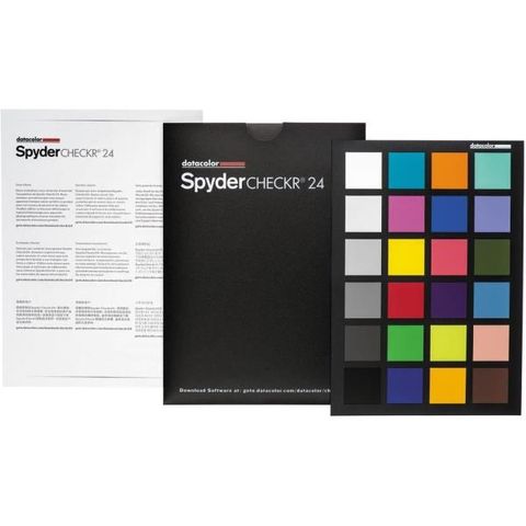 【南紡購物中心】 Datacolor Spyder Checkr 24 數位影像校正色卡