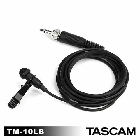 TASCAM 【南紡購物中心】  領夾式麥克風 TM-10LB 公司貨 