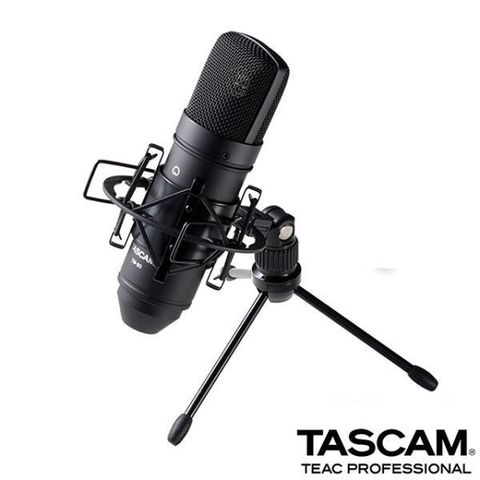 TASCAM 【南紡購物中心】  電容式麥克風 TM-80(B) 黑色 公司貨