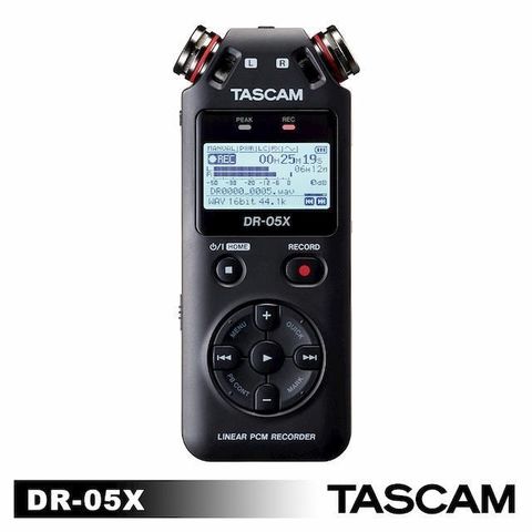 TASCAM 【南紡購物中心】  攜帶型數位錄音機 DR-05X 公司貨