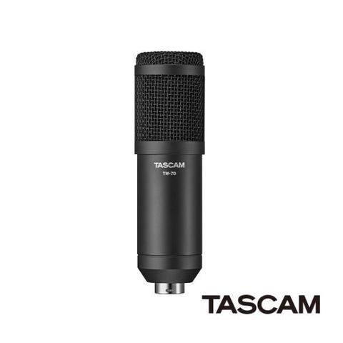 TASCAM 【南紡購物中心】  動圈式麥克風 TM-70 黑色 公司貨