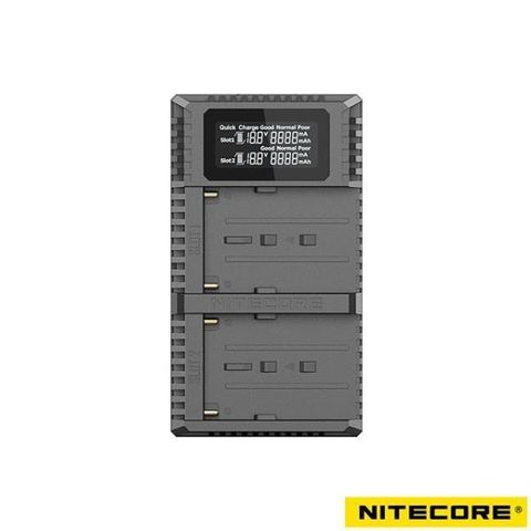 【南紡購物中心】 Nitecore USN3 PRO 液晶顯示充電器 For Sony NP-F970