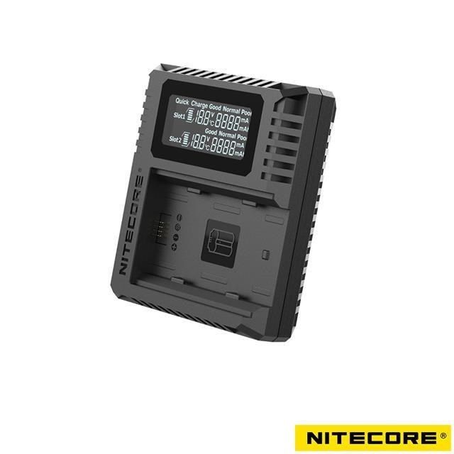  【南紡購物中心】 Nitecore FX3 USB雙位電池充電座 for 富士 NP-W235