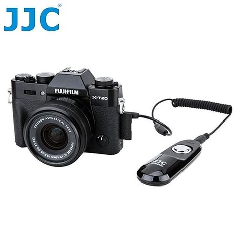 【南紡購物中心】 JJC副廠Fujifilm快門線S-F4(可換線後適不同品牌型號相機,相容富士RR-100快門線)