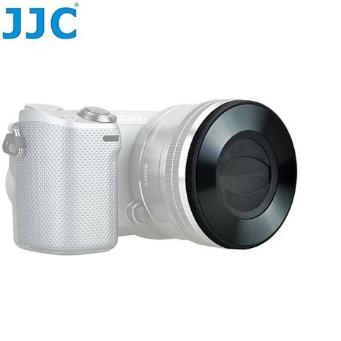 JJC 【南紡購物中心】 副廠Sony自動鏡頭蓋適E 16-50mm自動鏡頭蓋f3.5-5.6 PZ OSS自動鏡蓋 自動蓋 自動鏡頭前蓋 自賓士蓋自動開合蓋 自動開閉蓋 自動保護蓋子 適索E尼 16-50mm F3.5-5.6 PZ OSS SELP1650 kit鏡