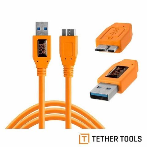 Tether Tools 【南紡購物中心】  CU5454 USB傳輸線A公轉Micro B (公司貨)