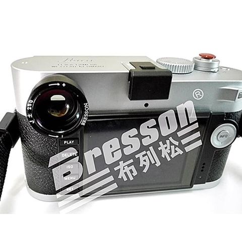 【南紡購物中心】 Bresson第3.1代1.1-1.5X倍率可調式觀景器(適有近視但沒有戴眼鏡的朋友)適徠卡Leica LeicaM萊卡 1.1倍~1.5倍放大器目鏡放大鏡取景加大器