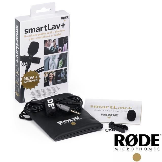 RODE 【南紡購物中心】  SmartLav + 廣播專業級領夾式 電容麥克風&nbsp;公司貨