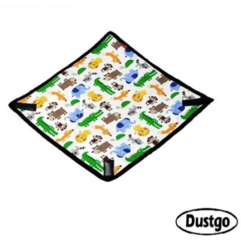 Dustgo 【南紡購物中心】 PCMAMA魔術方塊百折布(動物園MCD14,30*30cm)具防刮防震抗刮抗震)