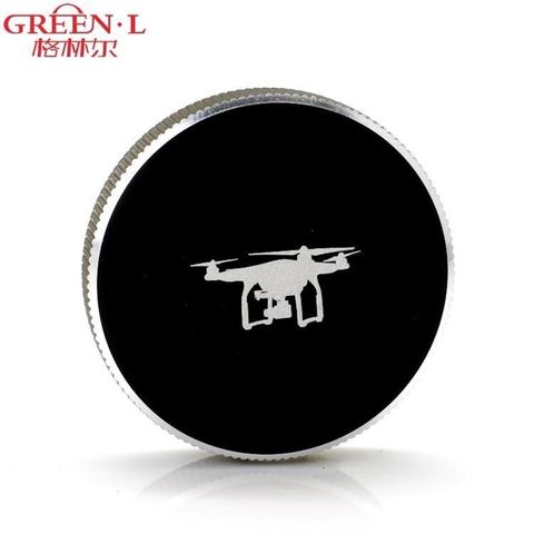 Green.L 綠葉 【南紡購物中心】 (料號:DP3CP)適大疆DJI Phantom精靈3航空拍飛機專業版Profession即P3P.進階版Advanced即P3A P3和精靈4 P4金屬鏡頭前蓋 鏡前蓋 鏡頭保護蓋 lens cap