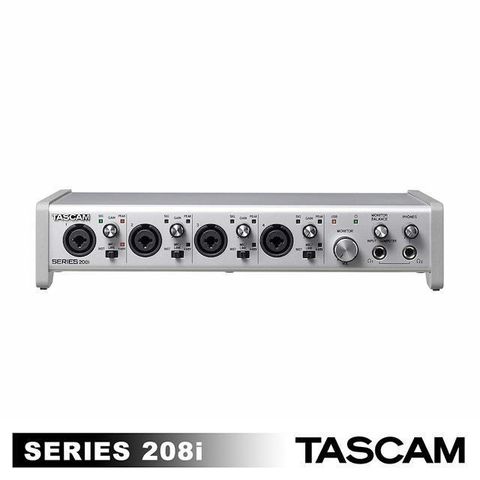 【南紡購物中心】 TASCAM 錄音介面 SERIES 208i