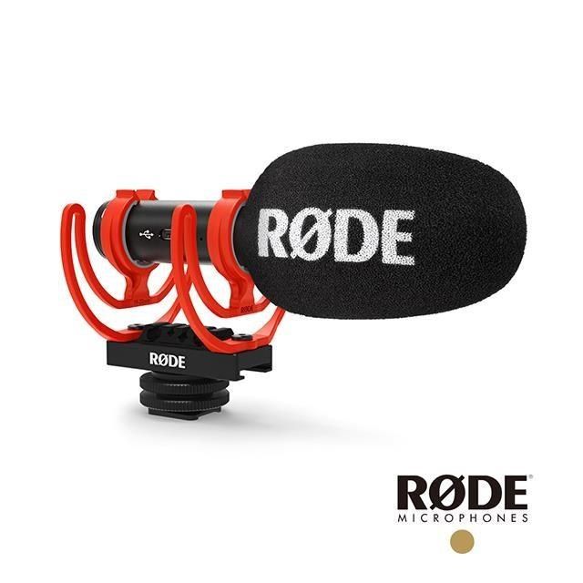 RODE 【南紡購物中心】  VideoMic GO II 輕型指向性機頂麥克風 公司貨