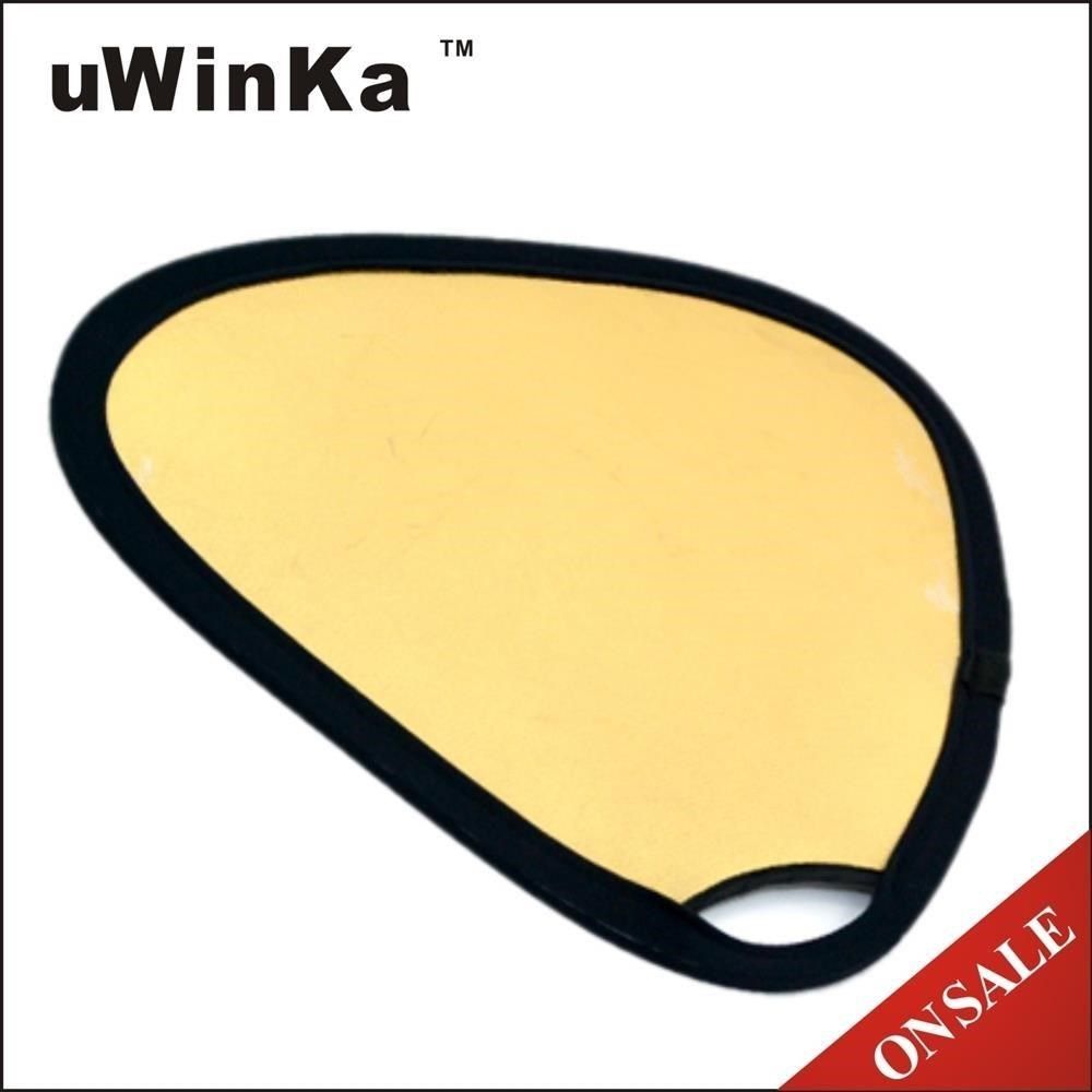 uWinka 【南紡購物中心】  手持式 金/銀 兩面反光板(30CM)RE-H30G 