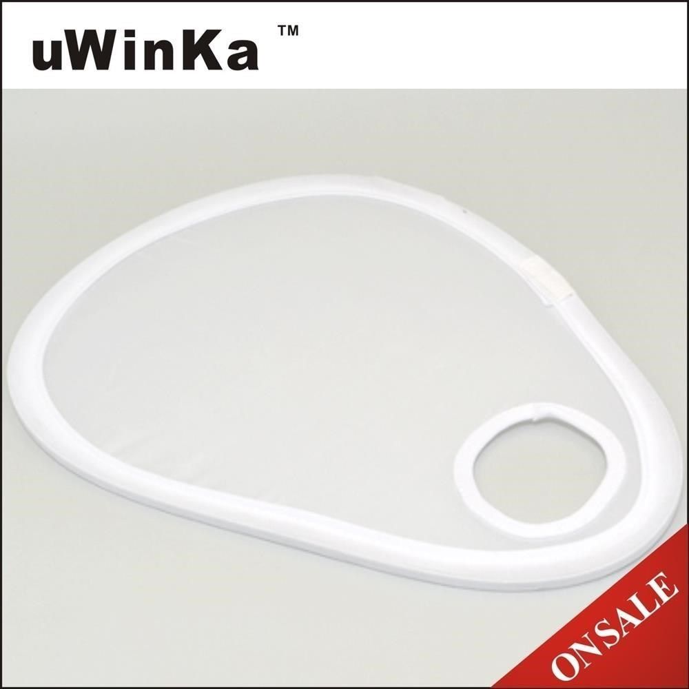 uWinka 【南紡購物中心】 可折疊穿孔型內閃柔光板白色透明反光板RE-H30W