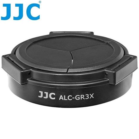 【南紡購物中心】 JJC理光副廠Ricoh自動鏡頭蓋自動蓋賓士蓋ALC-GR3X鏡頭蓋適GR IIIx GRIIIx