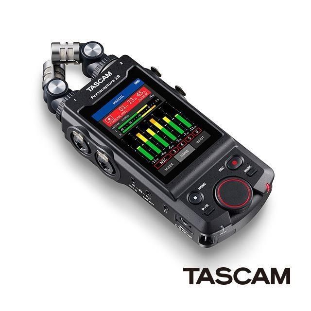 TASCAM 【南紡購物中心】  Portacapture X8 手持觸控多軌錄音機 公司貨