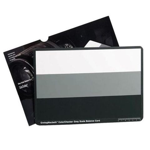 【南紡購物中心】 美國X-Rite ColorChecker灰階卡Gray Scale Card 18%灰卡校正白平衡卡M50103