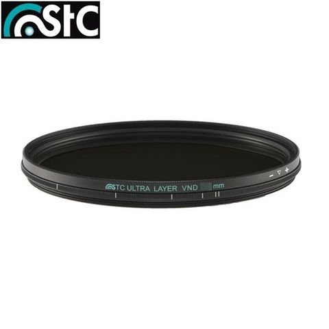 【南紡購物中心】台灣製造STC多層鍍膜Variable ND Filter減光鏡58mm濾鏡(抗刮抗污抗靜電,薄框) ND2-ND1024 ND2-1024