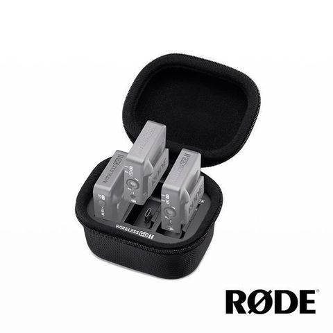 【南紡購物中心】 RODE Wireless Go II Charge Case 一對二麥克風 充電盒 公司貨